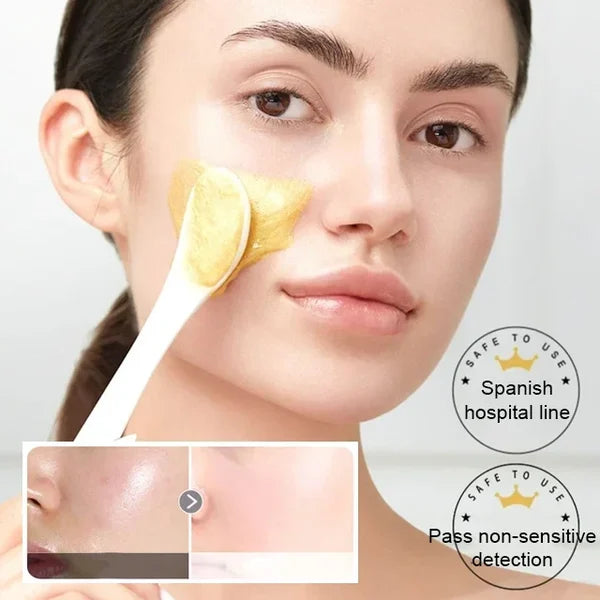 Retinol snake venom peptide gold peel off mask