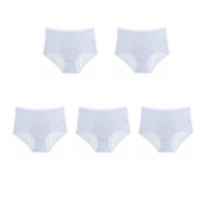 High Waist Leak Proof Ice Silk Panties