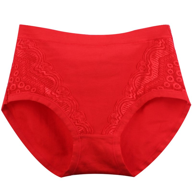 2024 Plus Size High Waist Leak Proof Cotton Panties