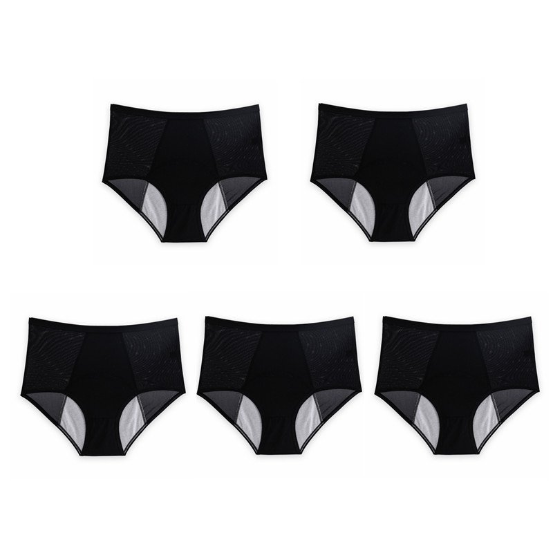 High Waist Leak Proof Ice Silk Panties