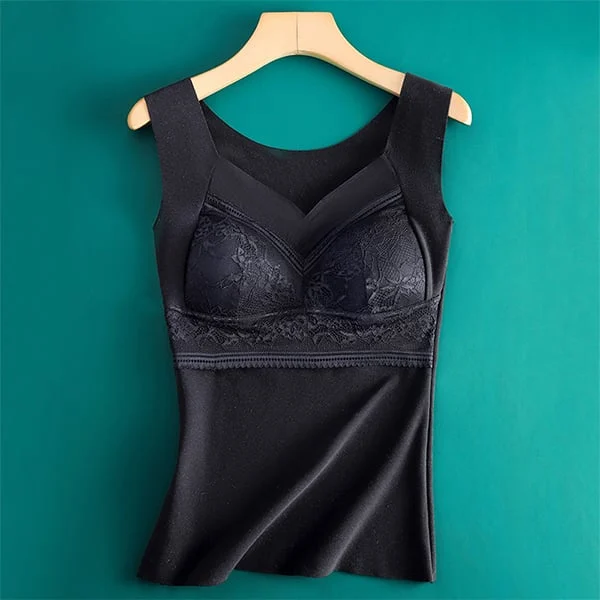 2 in 1 Built in Bra Thermal Underwear