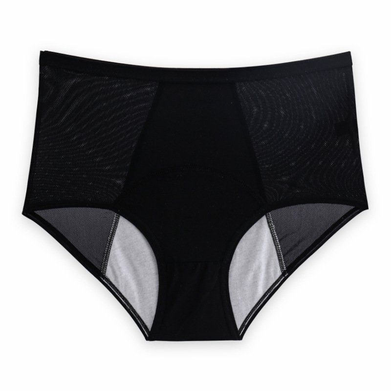 High Waist Leak Proof Ice Silk Panties