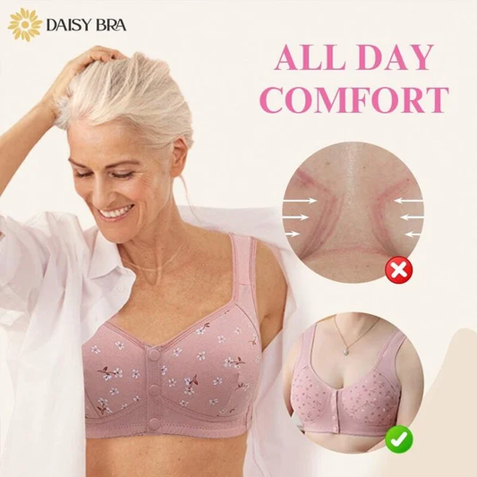 Comfortable Convenient Front Button Bra