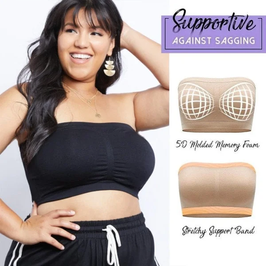 Pure Comfort Wireless Strapless Bra