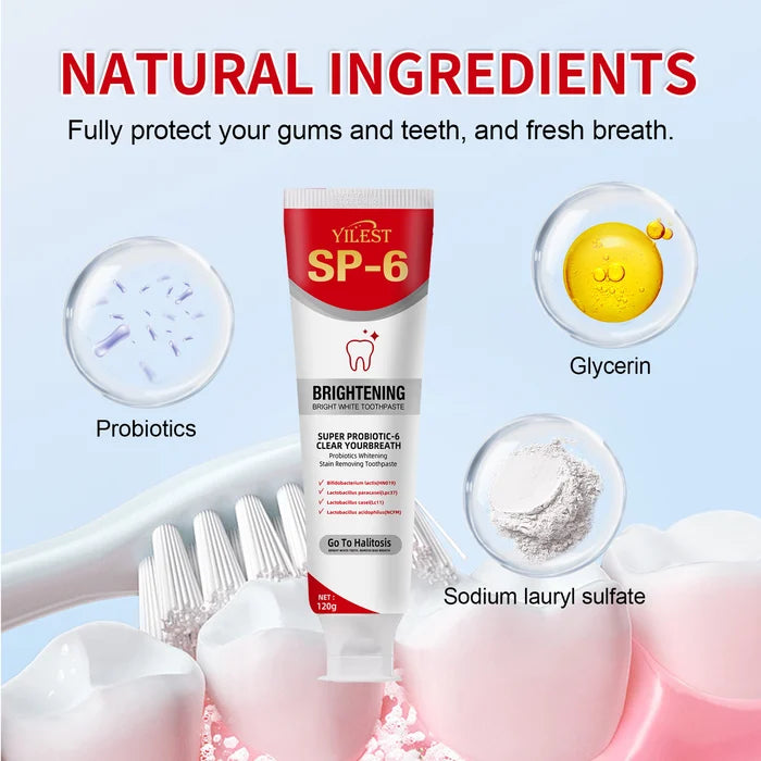 🔥SP-6 Toothpaste Oral Health Management, Fresh Breath