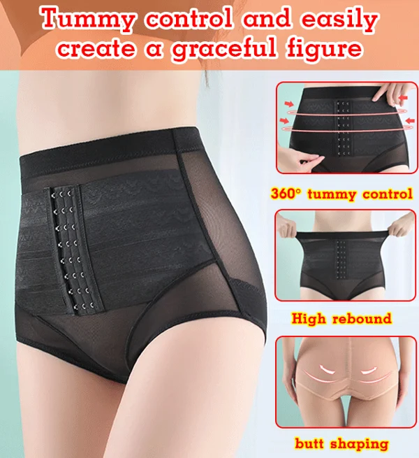 Summer Sexy High Waist Breasted Shapewear Panties