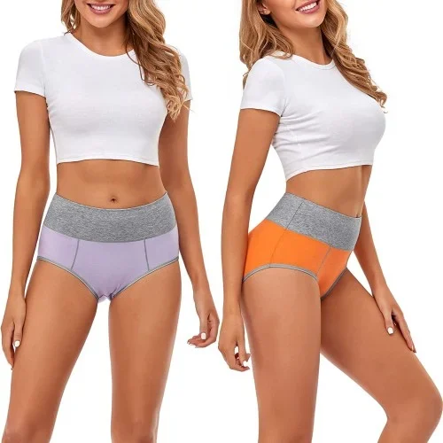 🔥Buy 5 Get 5 Free🔥Womens cotton breathable hip lift panties