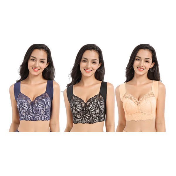 ULTIMATE LIFT STRETCH FULL FIGURE SEAMLESS LACE CUT OUT BRA