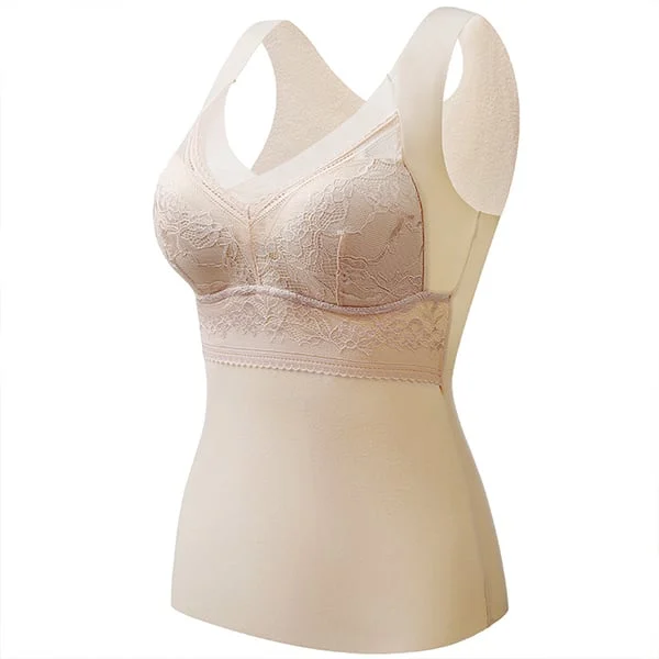 2 in 1 Built in Bra Thermal Underwear