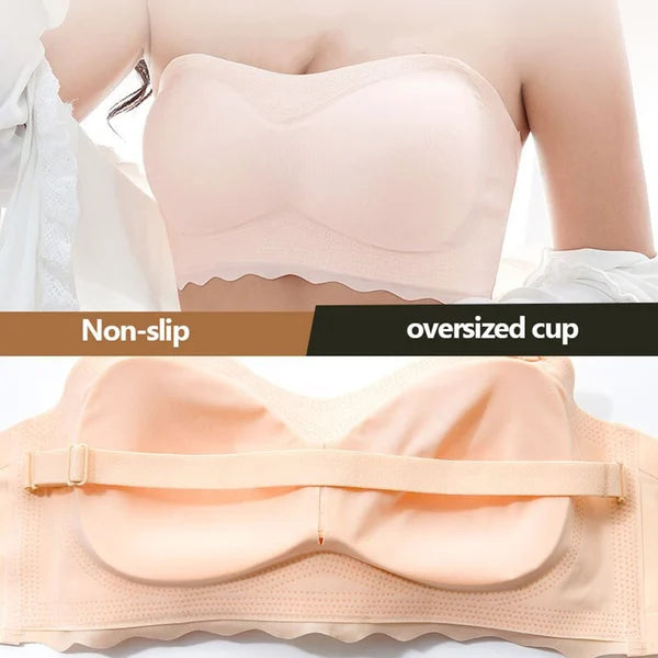 Women Sexy Strapless Bra Invisible Push Up Bras